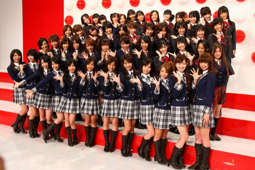 Japanese girl group AKB48